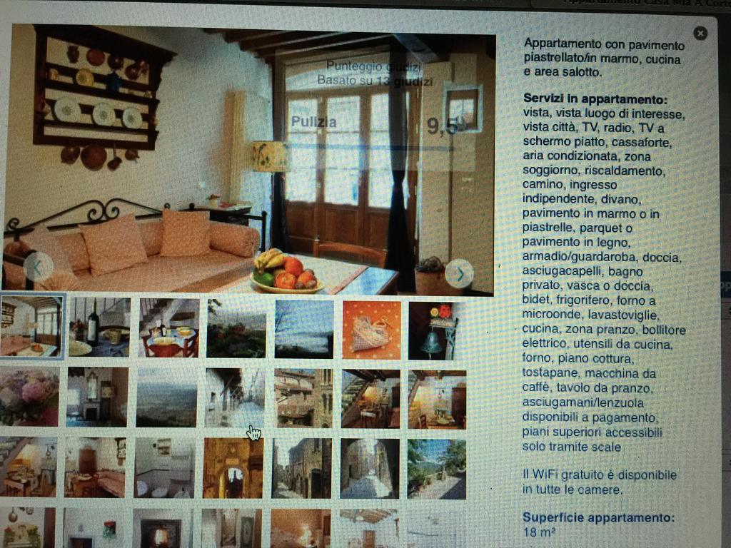 Ferienwohnung Casa Mia A Cortona Zimmer foto